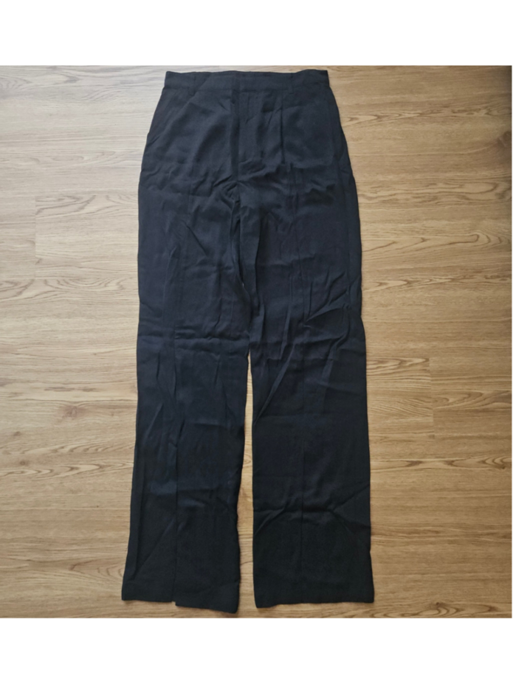 NWT Cami NYC Amelie Twill Pant Black Split Leg Trouser Work Business Womens 6